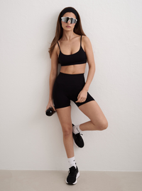 Black Shape Seamless Hotpants
