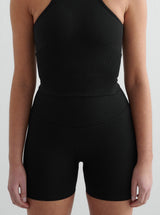 Black Shape Seamless Hotpants