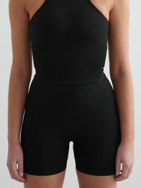 Black Shape Seamless Hotpants