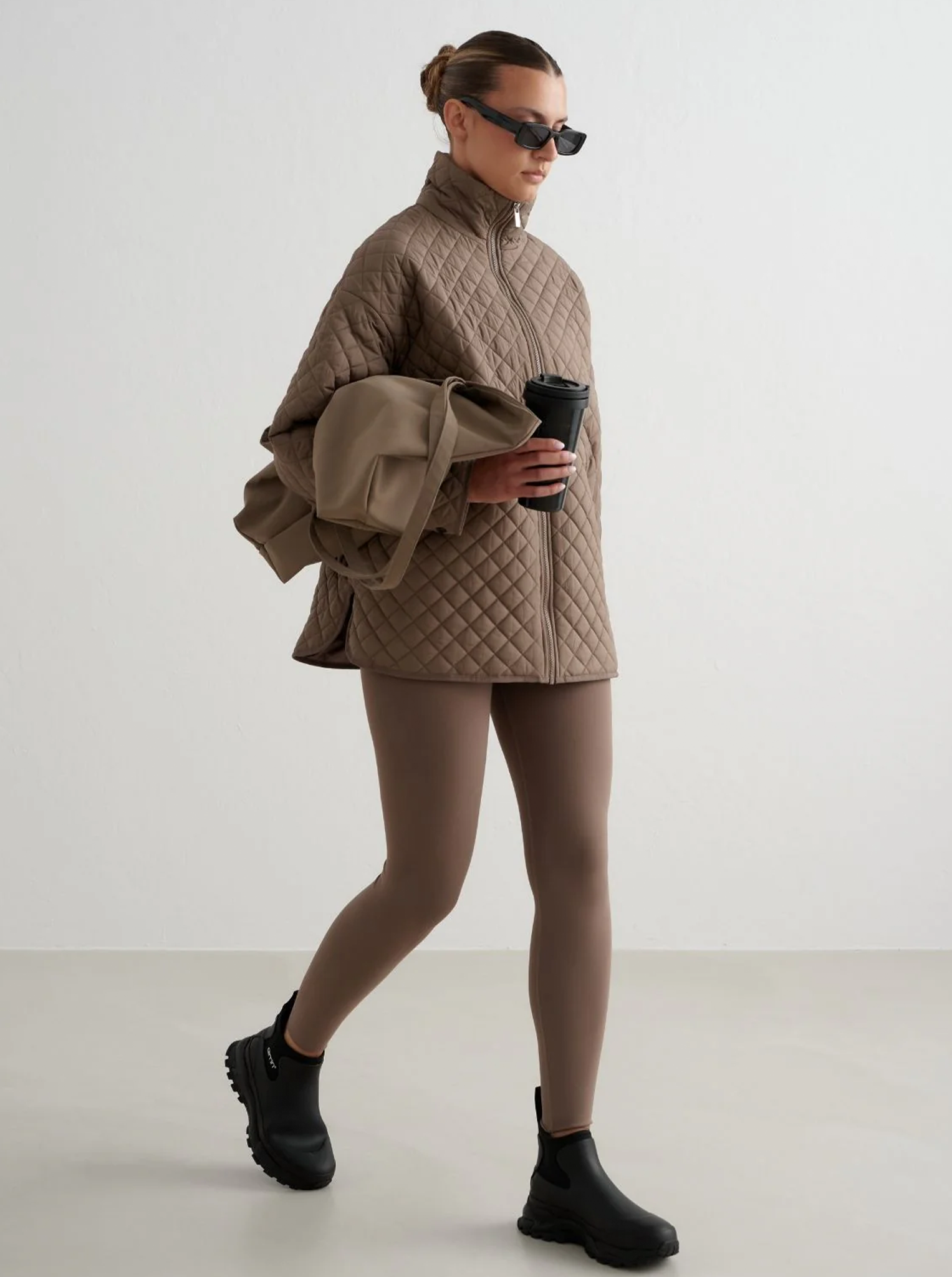 Oversized Quilted Jacket