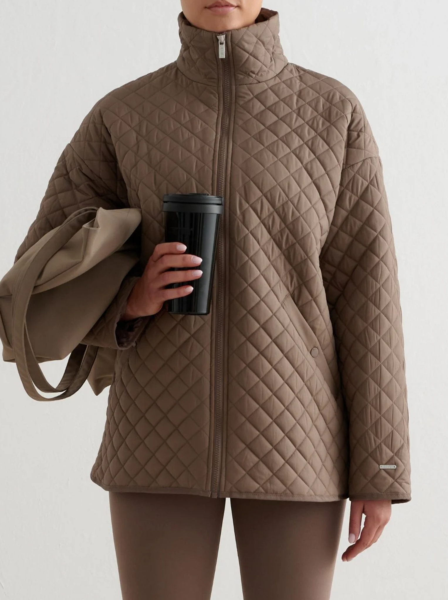 Oversized Quilted Jacket