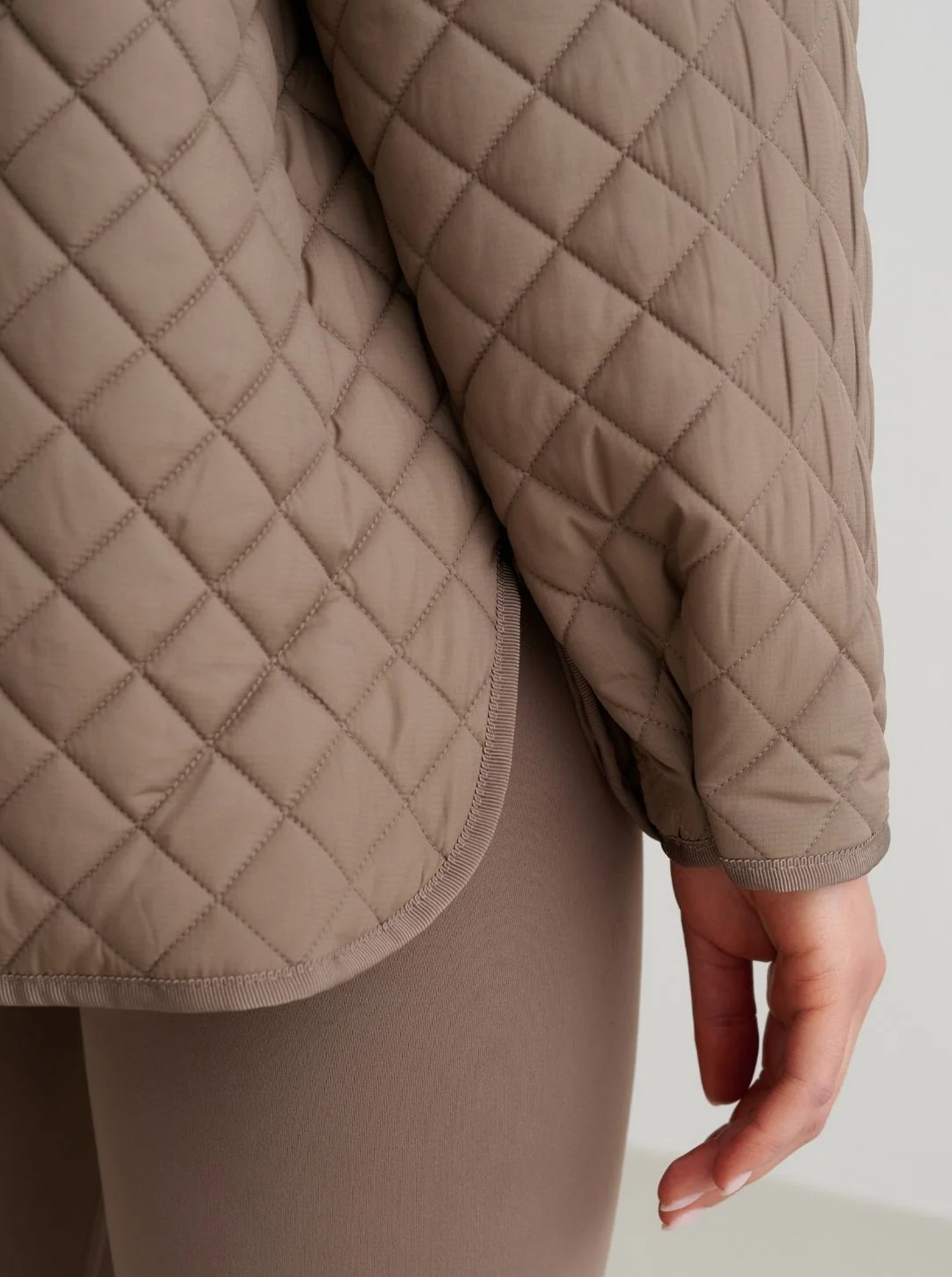 Oversized Quilted Jacket