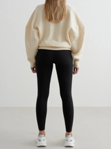 College Knitted Half Zip