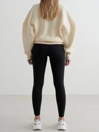 College Knitted Half Zip