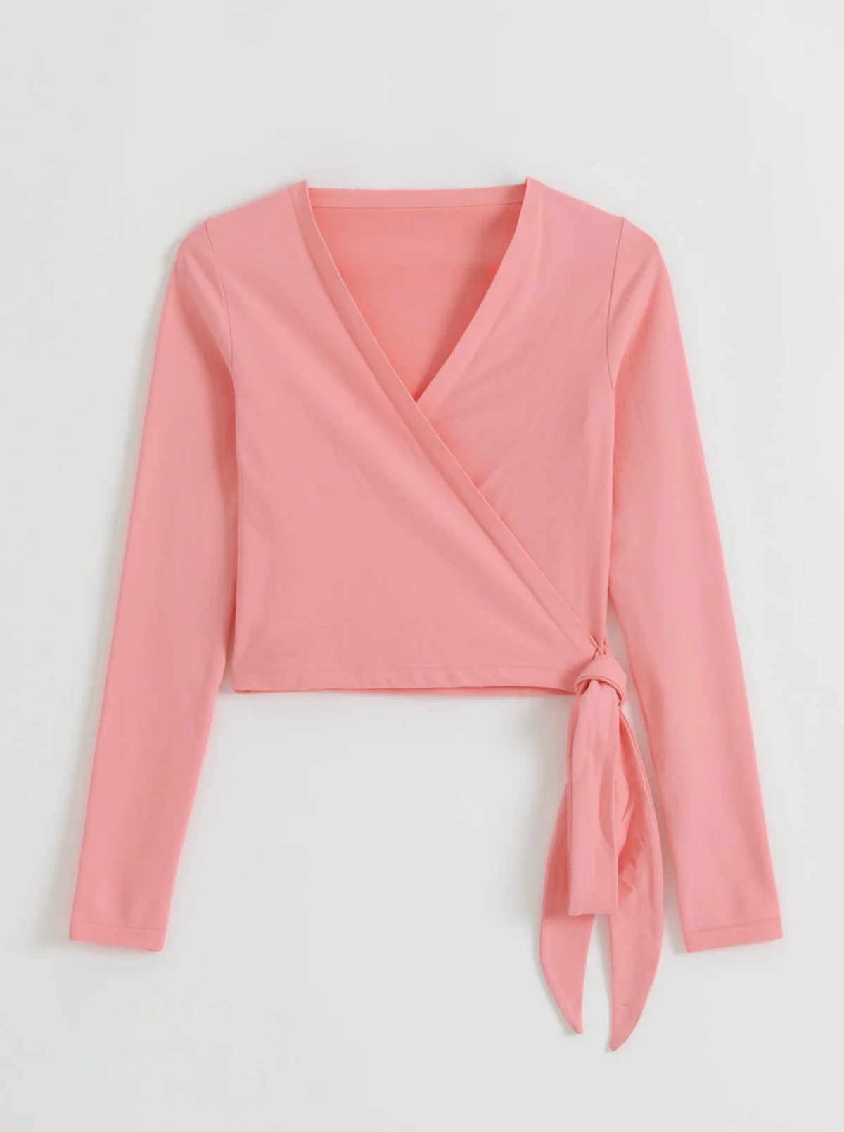 Shape Seamless Wrap Long Sleeve