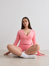 Shape Seamless Wrap Long Sleeve