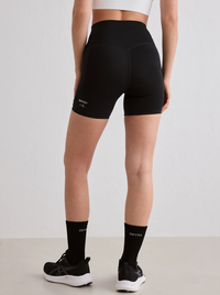 Running Midi Biker Shorts in Black