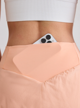 Running Shorts in Peach
