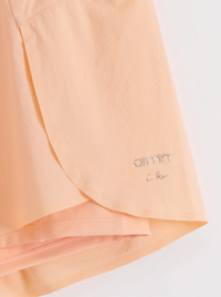 Running Shorts in Peach
