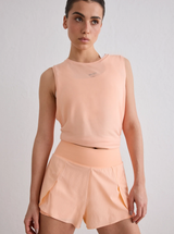 Running Shorts in Peach