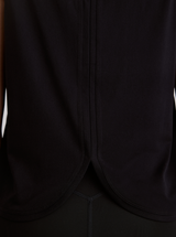 Seamless Running Top in Black