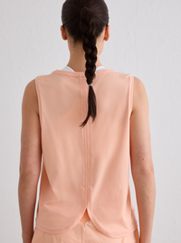 Seamless Running Top in Peach