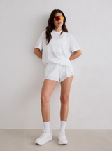 Le Run Seamless Running T-Shirt in White