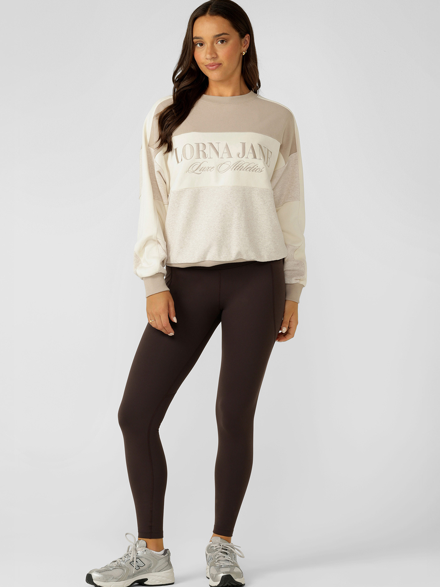 Luxe Panelled Sweat