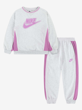 Rookies J NK G Ft Colour Blkd Crew Set - Birch Heather