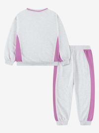 Rookies J NK G Ft Colour Blkd Crew Set - Birch Heather