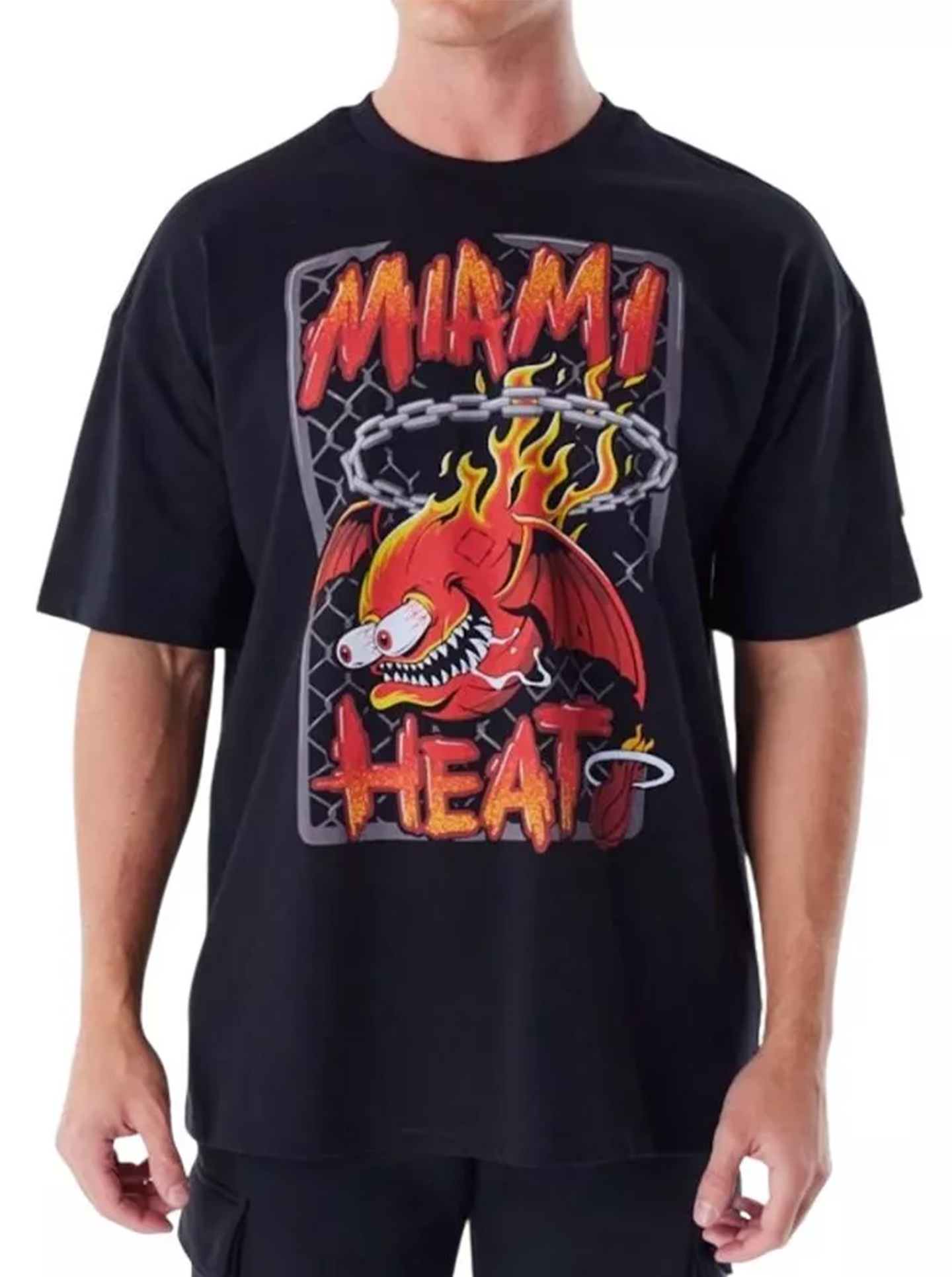Miami Heat Drop Shoulder Tee