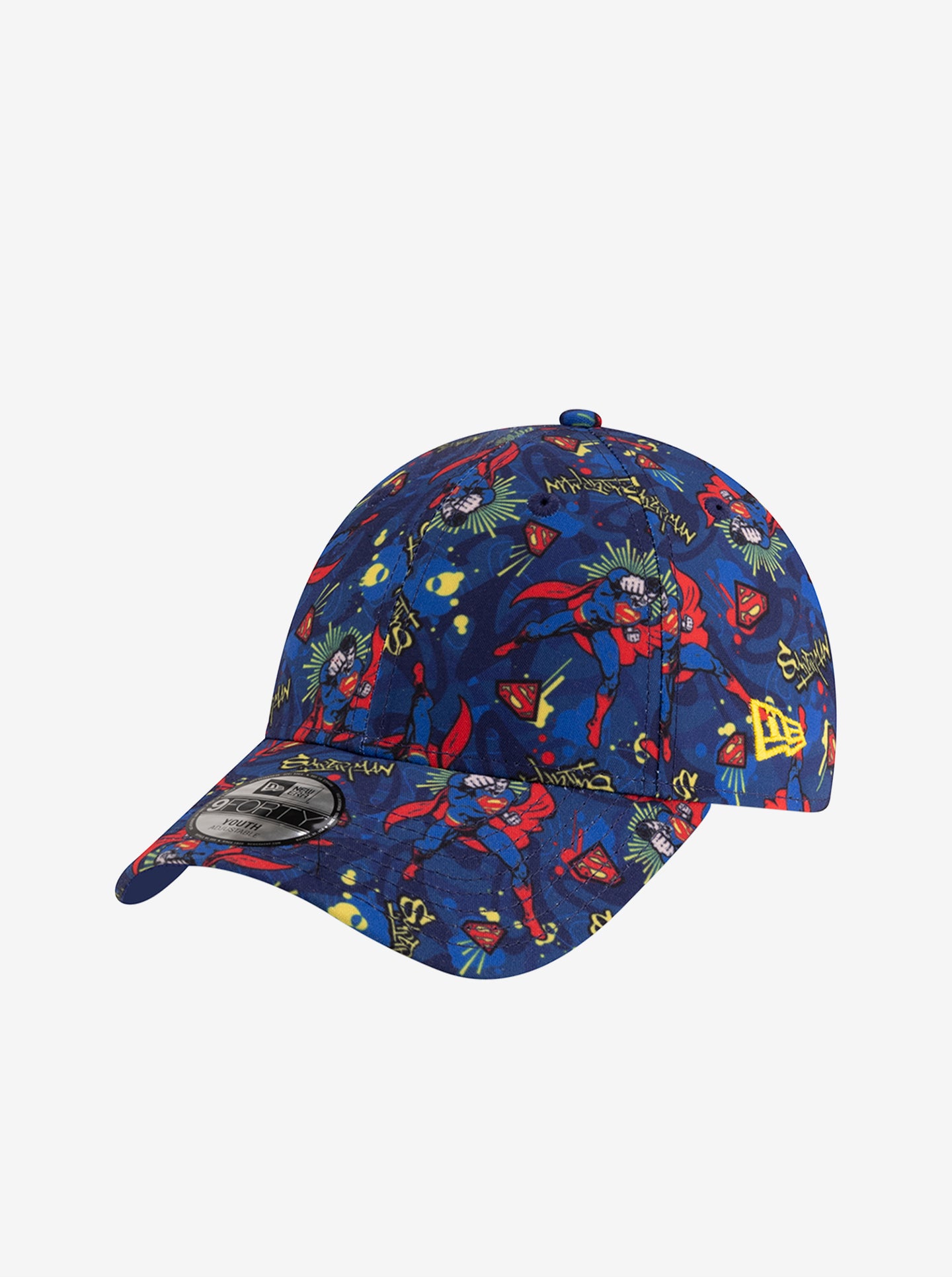 DC Superman All Over Print Blue 9FORTY Adjustable Cap