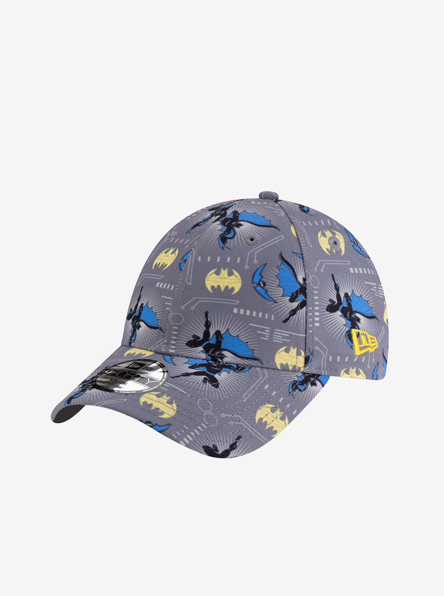 Child DC Batman All Over Print Grey 9FORTY Adjustable Cap