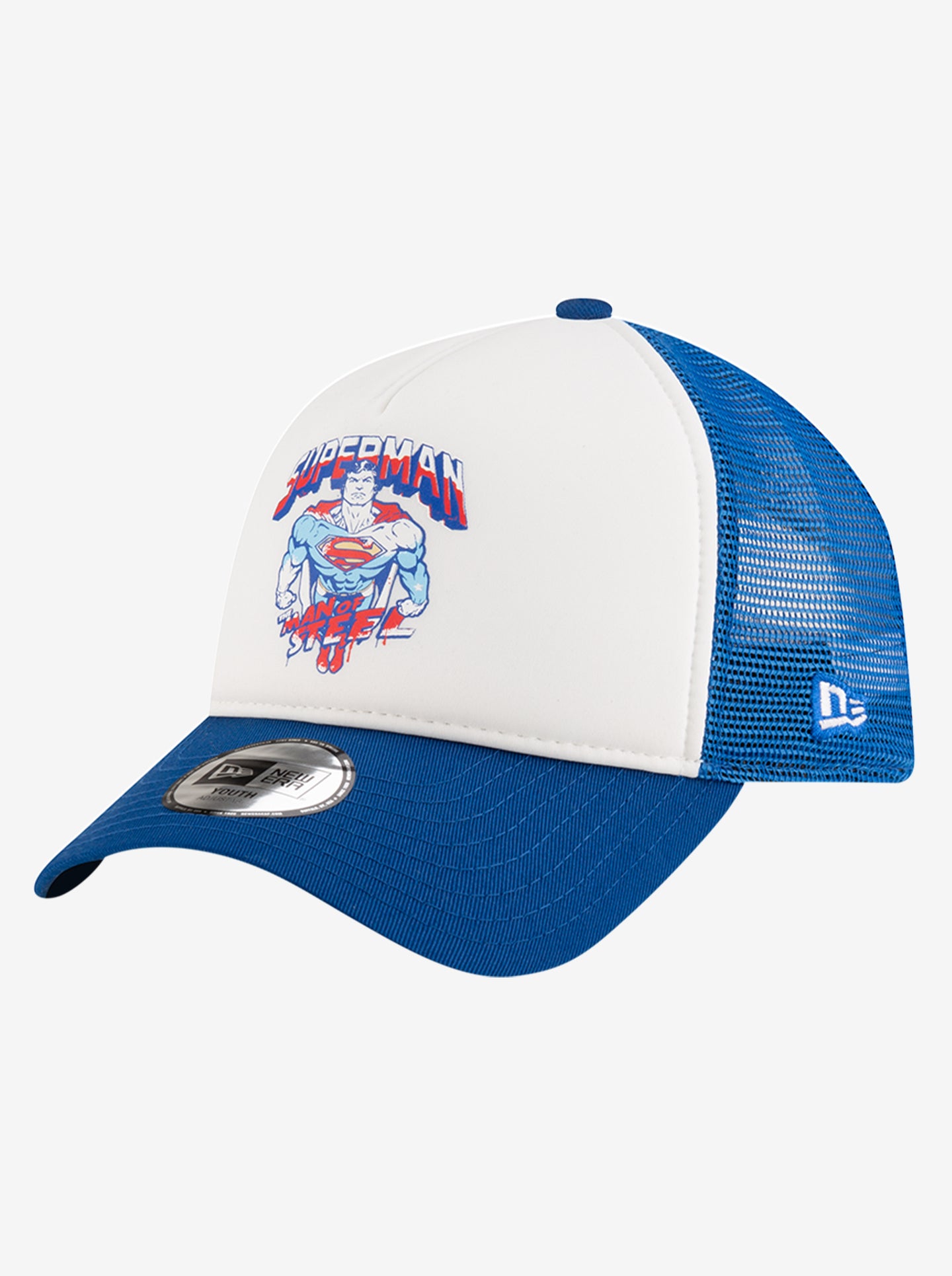 DC 9Forty E-Frame Superman Trucker Snapback Cap Youth