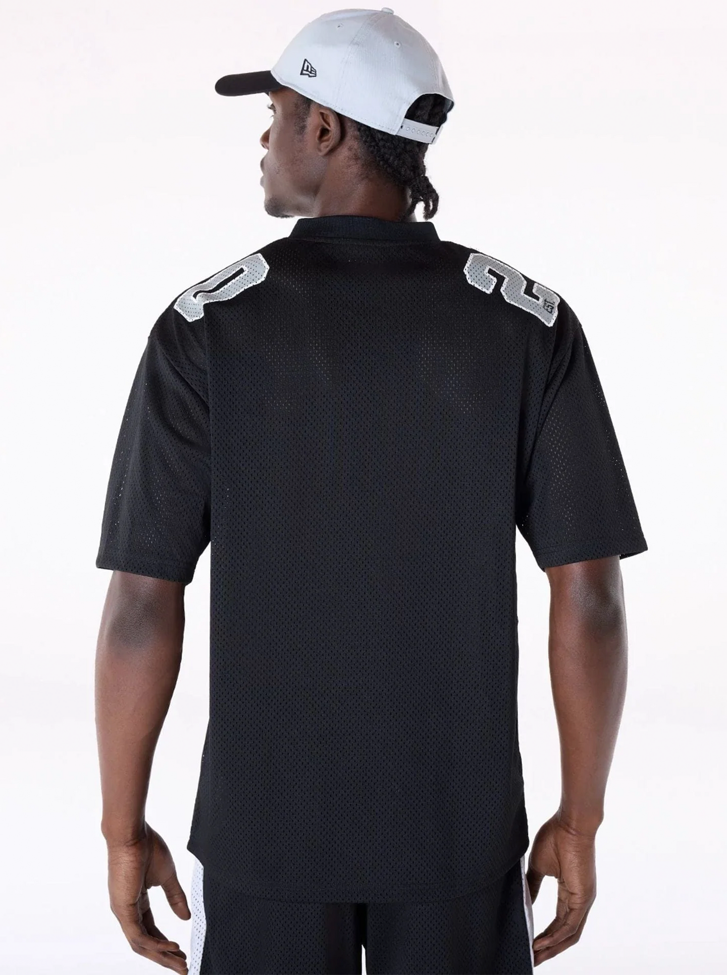 Las Vegas Raiders NFL Mesh Black T-Shirt