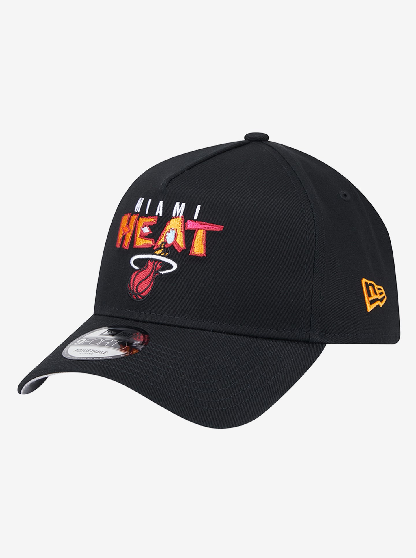 940 A-Frame Miami Heat Snapback Cap