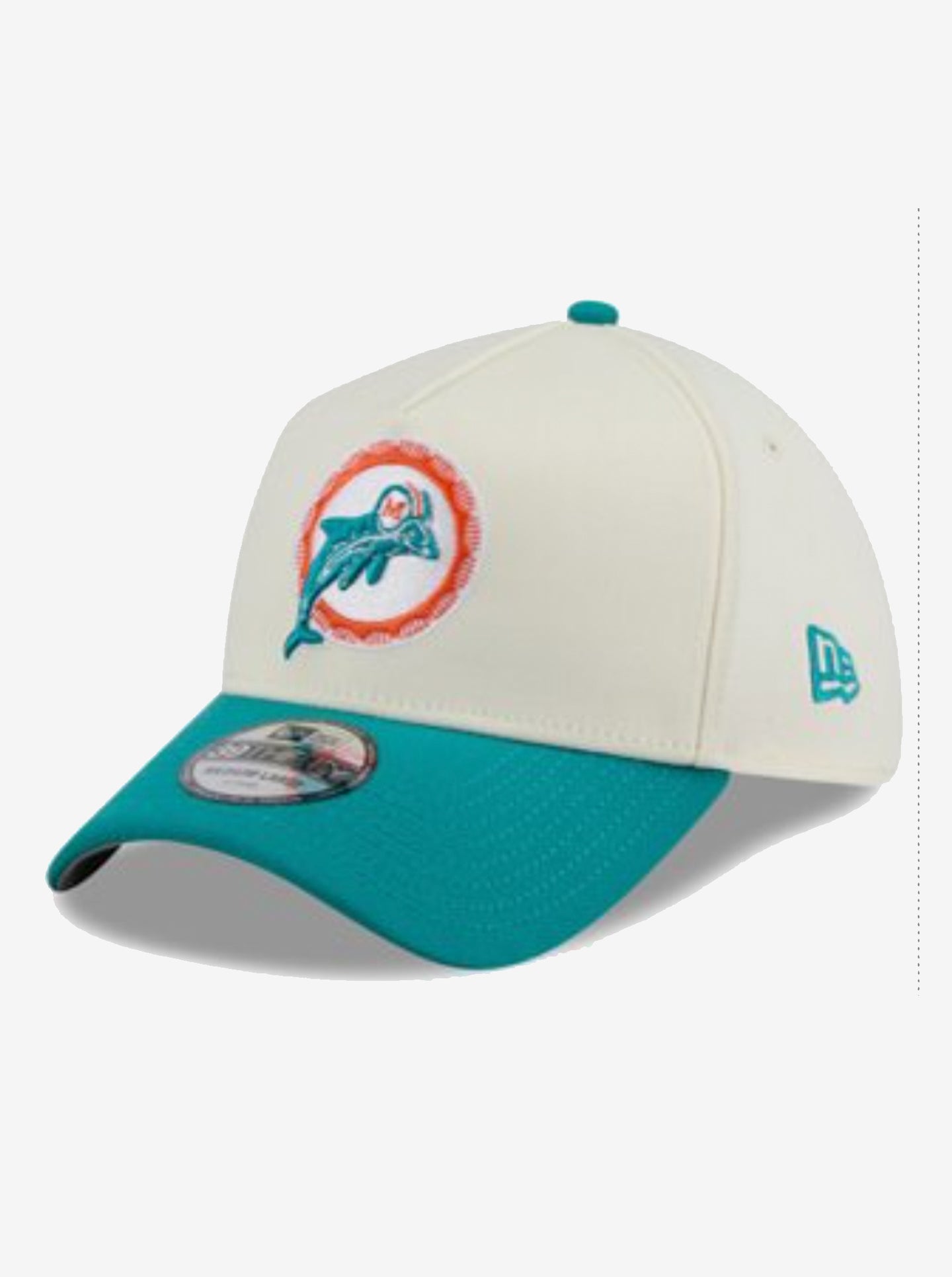 3930 A-Frame Miami Dolphins Stretch Fit Cap