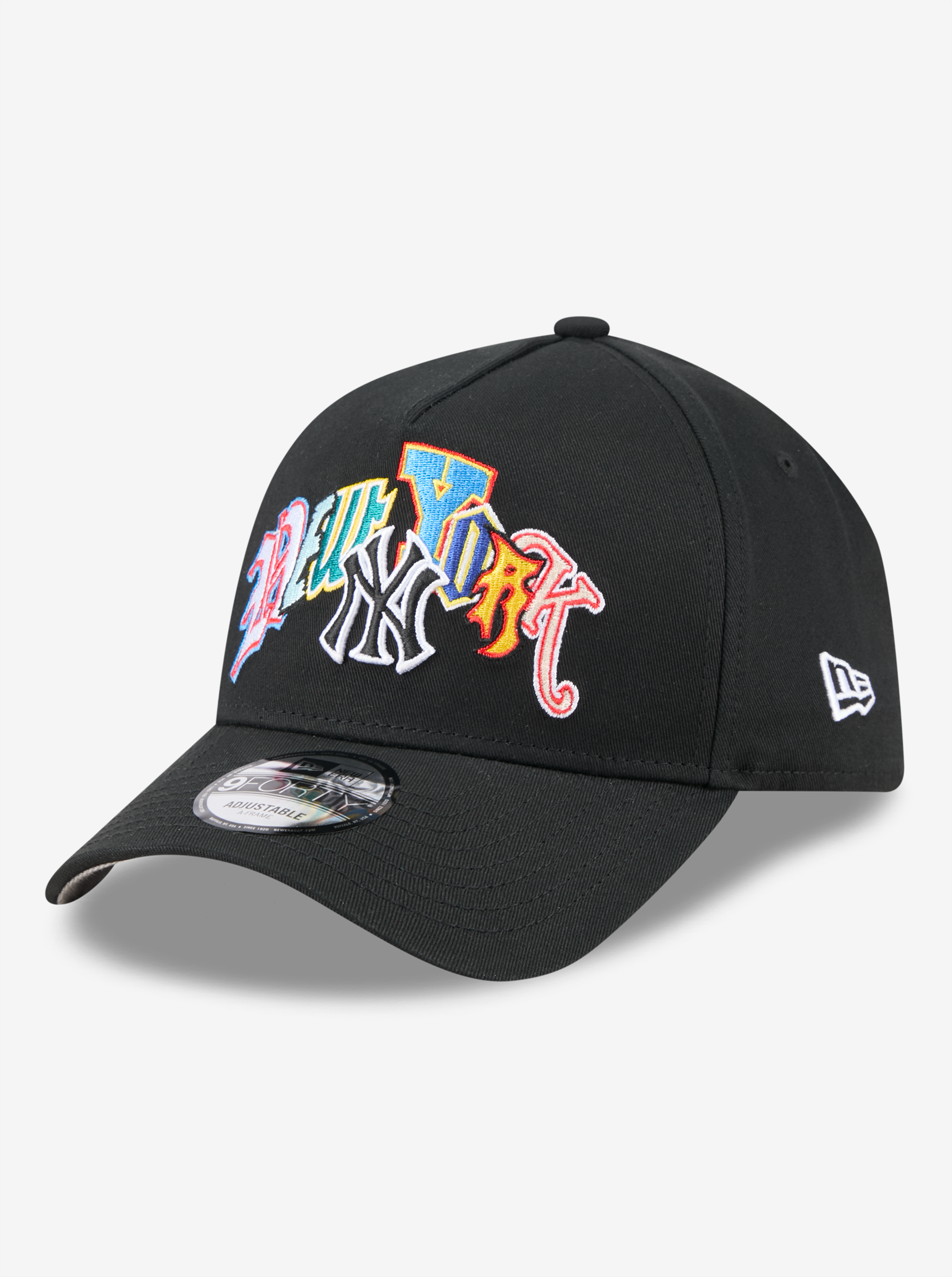 940 A-Frame Multi Letter New York Yankees Snapback Cap