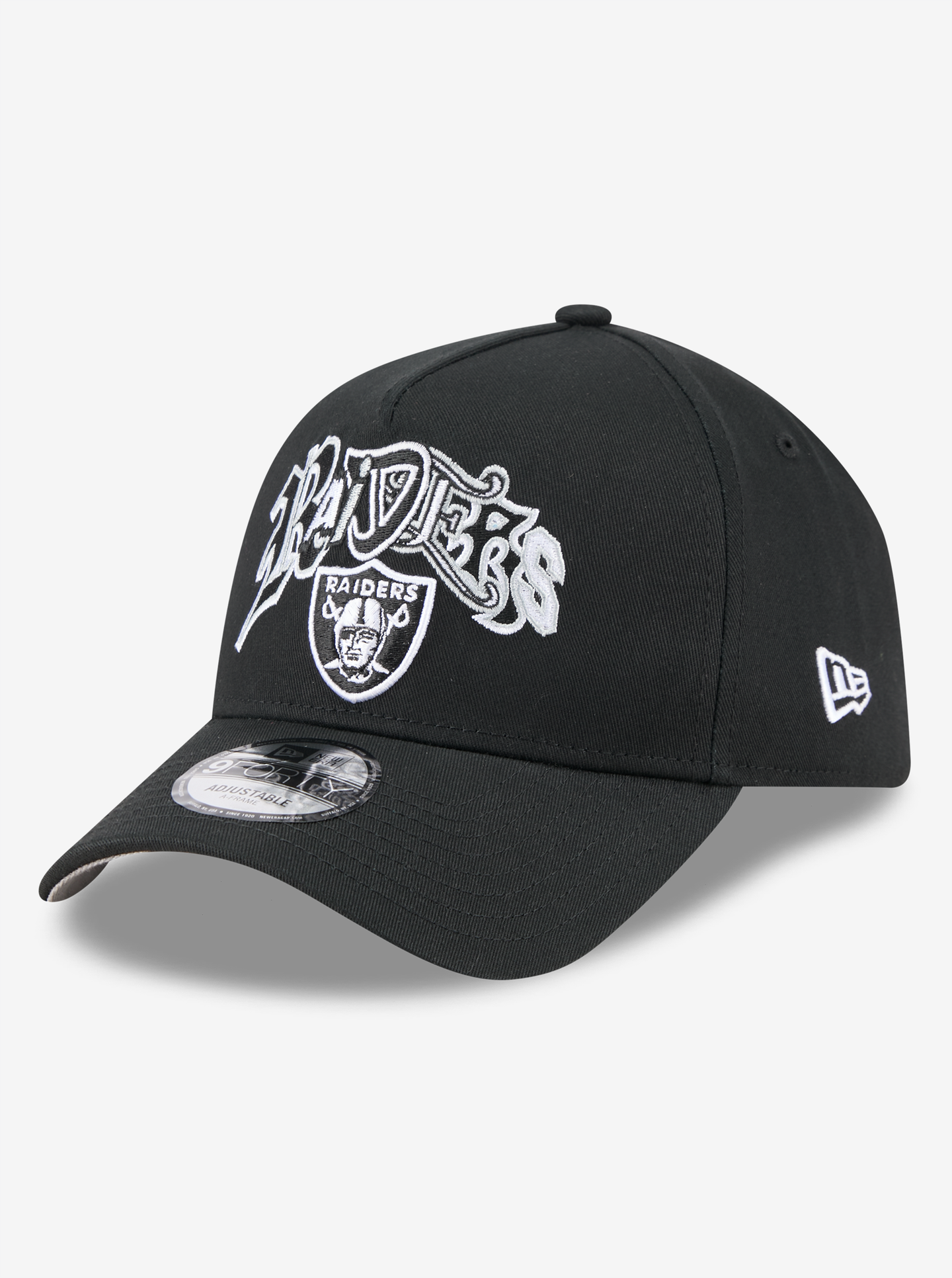 940 A-Frame Multi Letter Las Vegas Raiders Snapback Cap