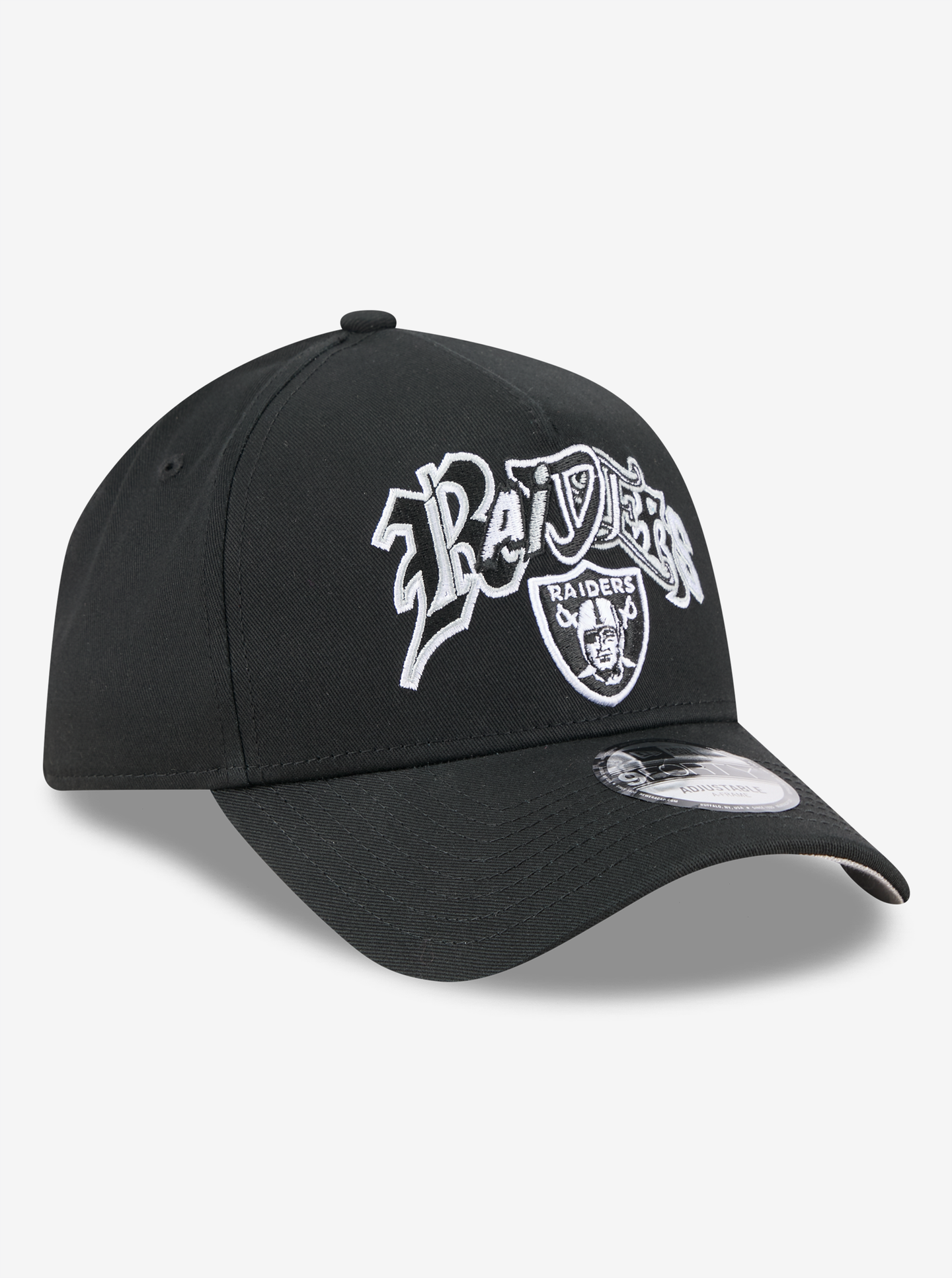 940 A-Frame Multi Letter Las Vegas Raiders Snapback Cap