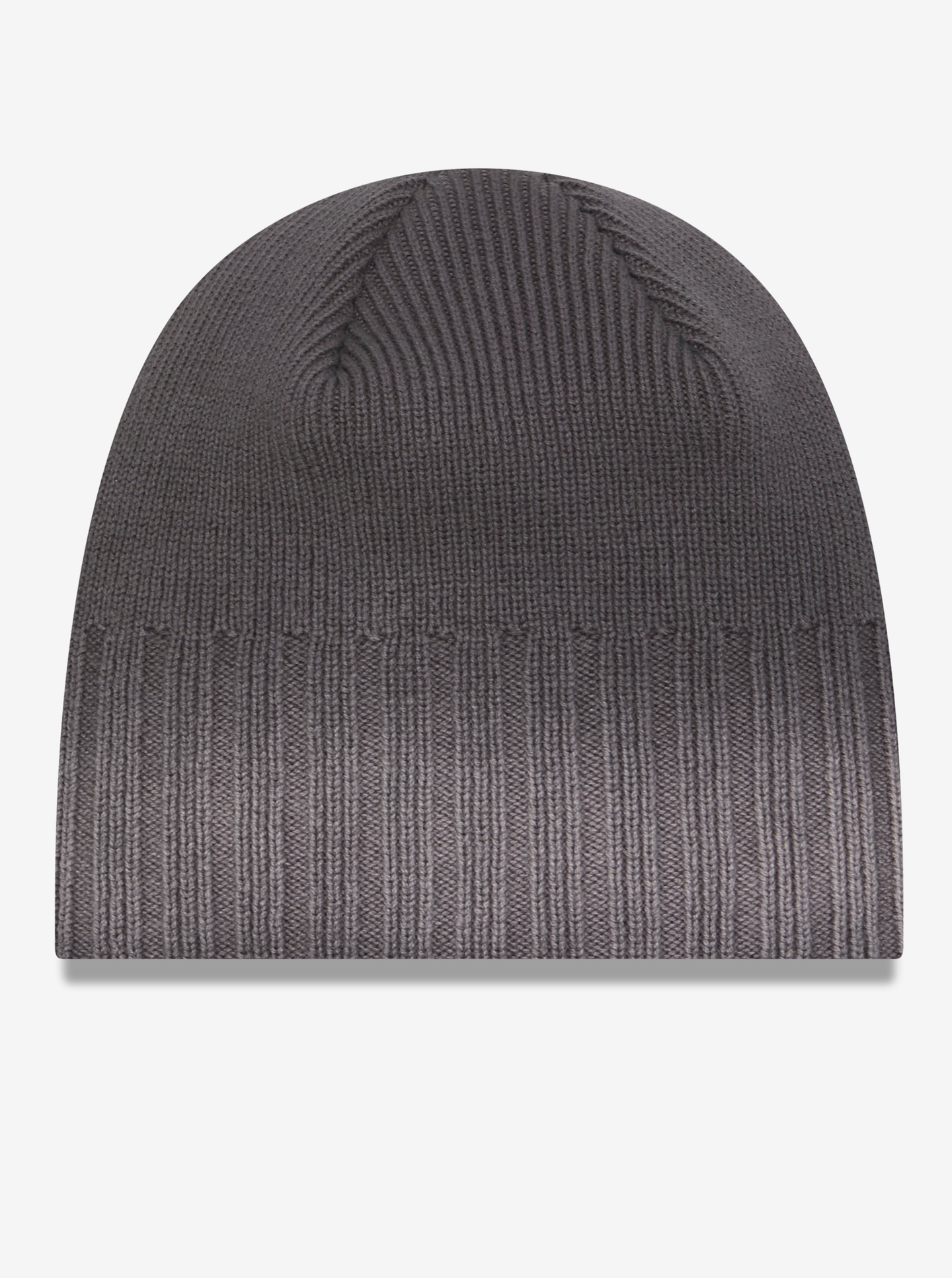 Gradient Ribbed Skully Beanie