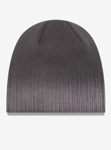Gradient Ribbed Skully Beanie