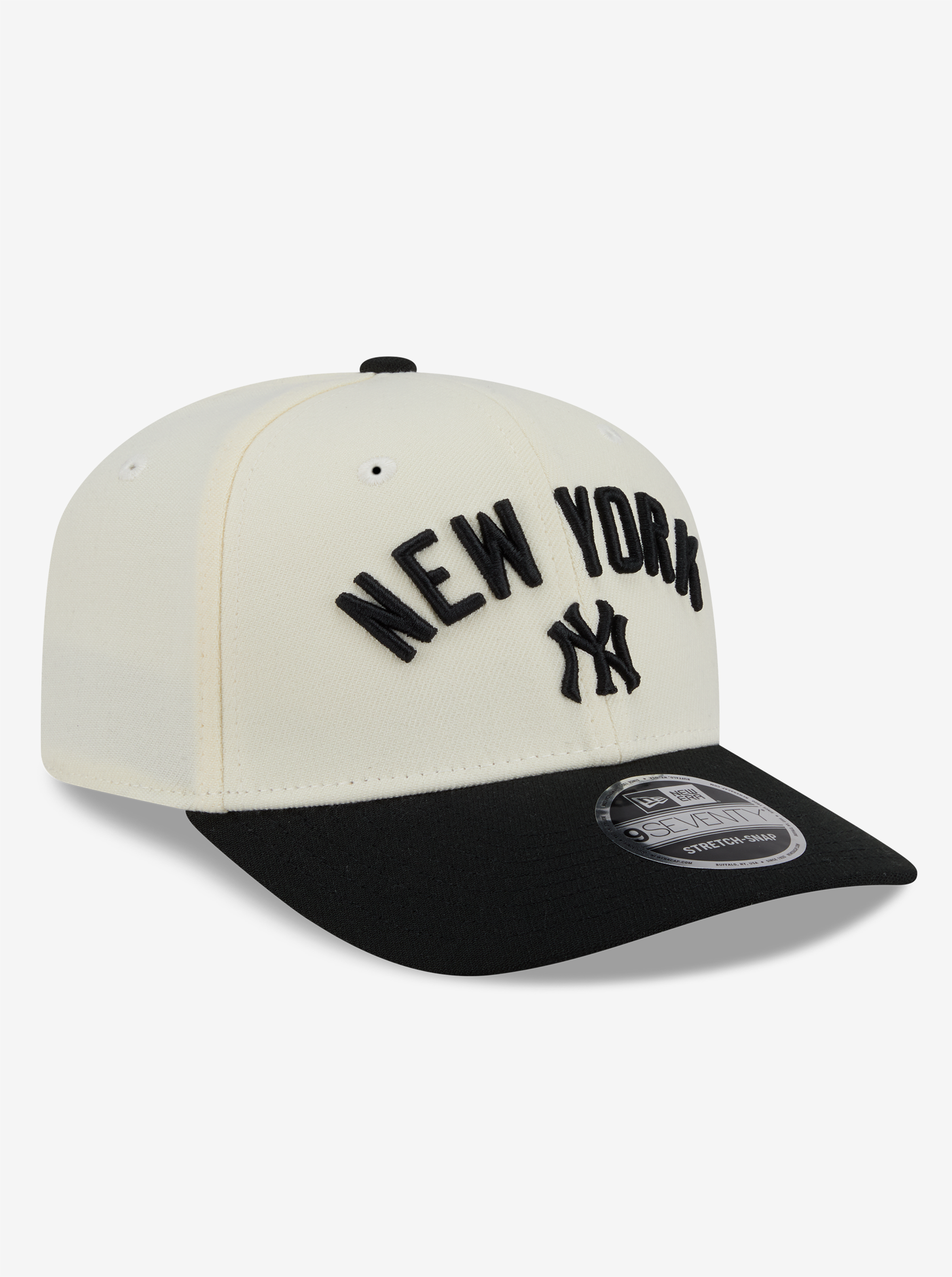 New Era M 970SS Q326 BLACK 2TN NEYYAN CHWBLK - Chrome White