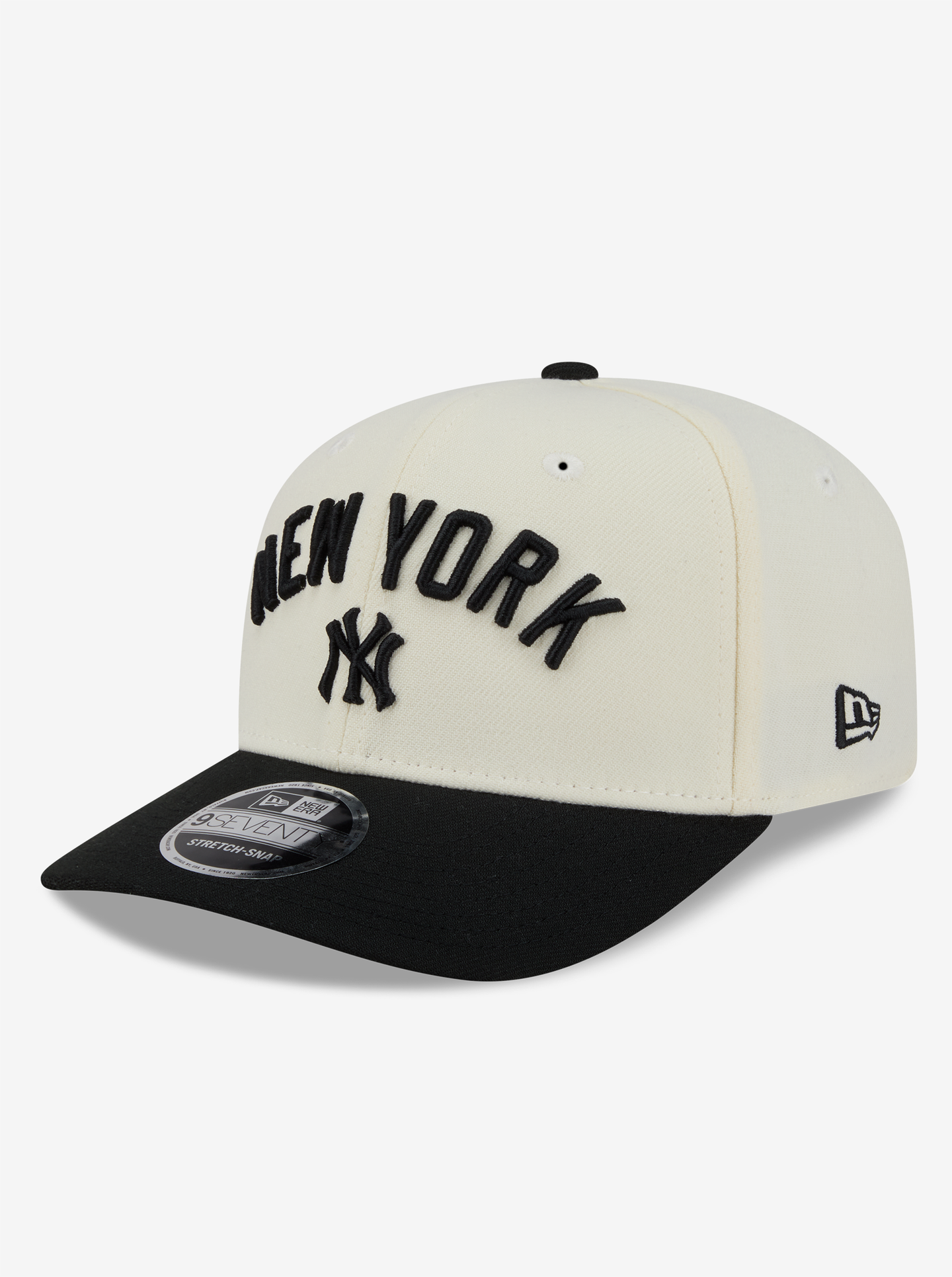 New Era M 970SS Q326 BLACK 2TN NEYYAN CHWBLK - Chrome White