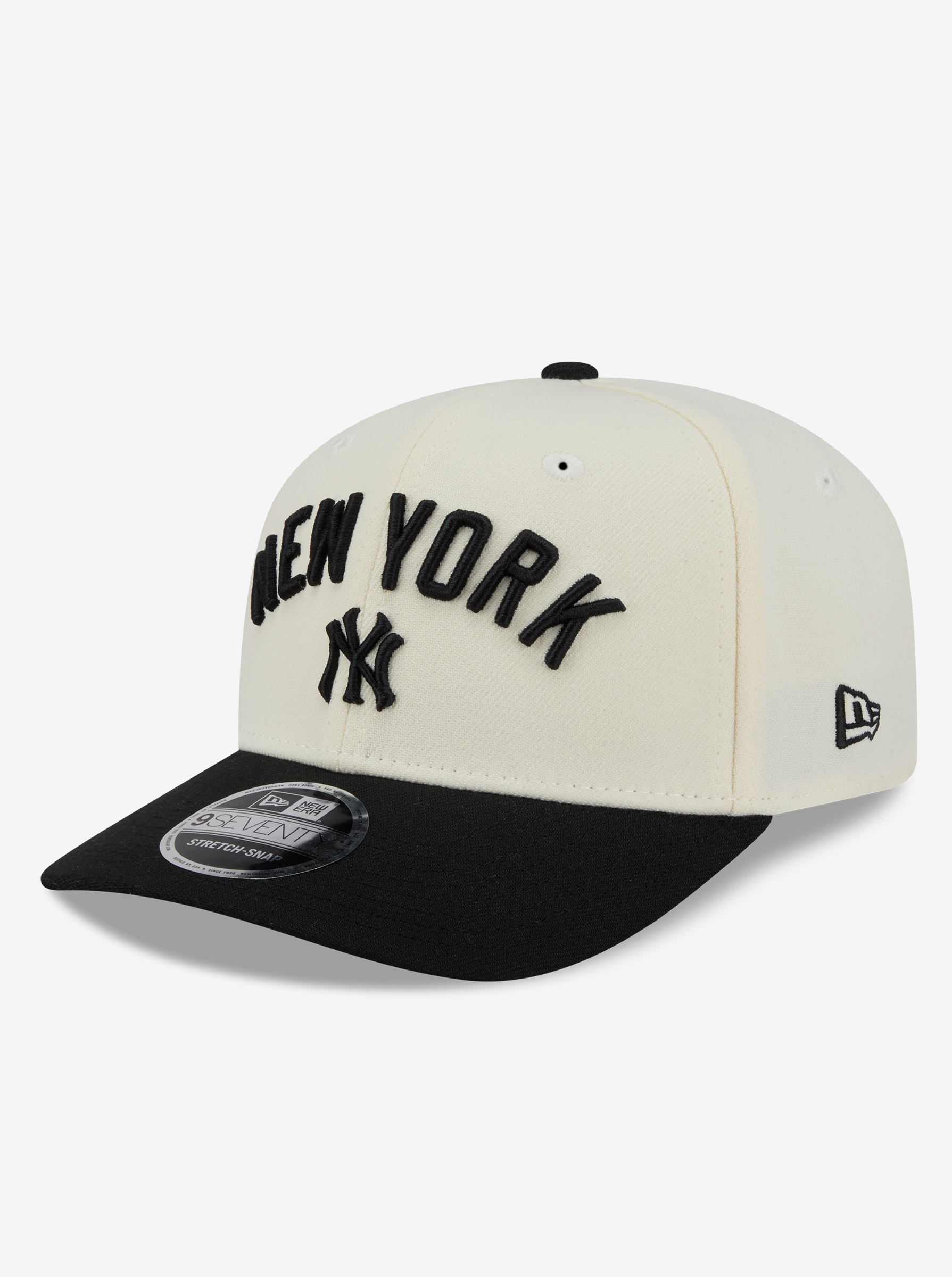 New Era M 970SS Q326 BLACK 2TN NEYYAN CHWBLK - Chrome White