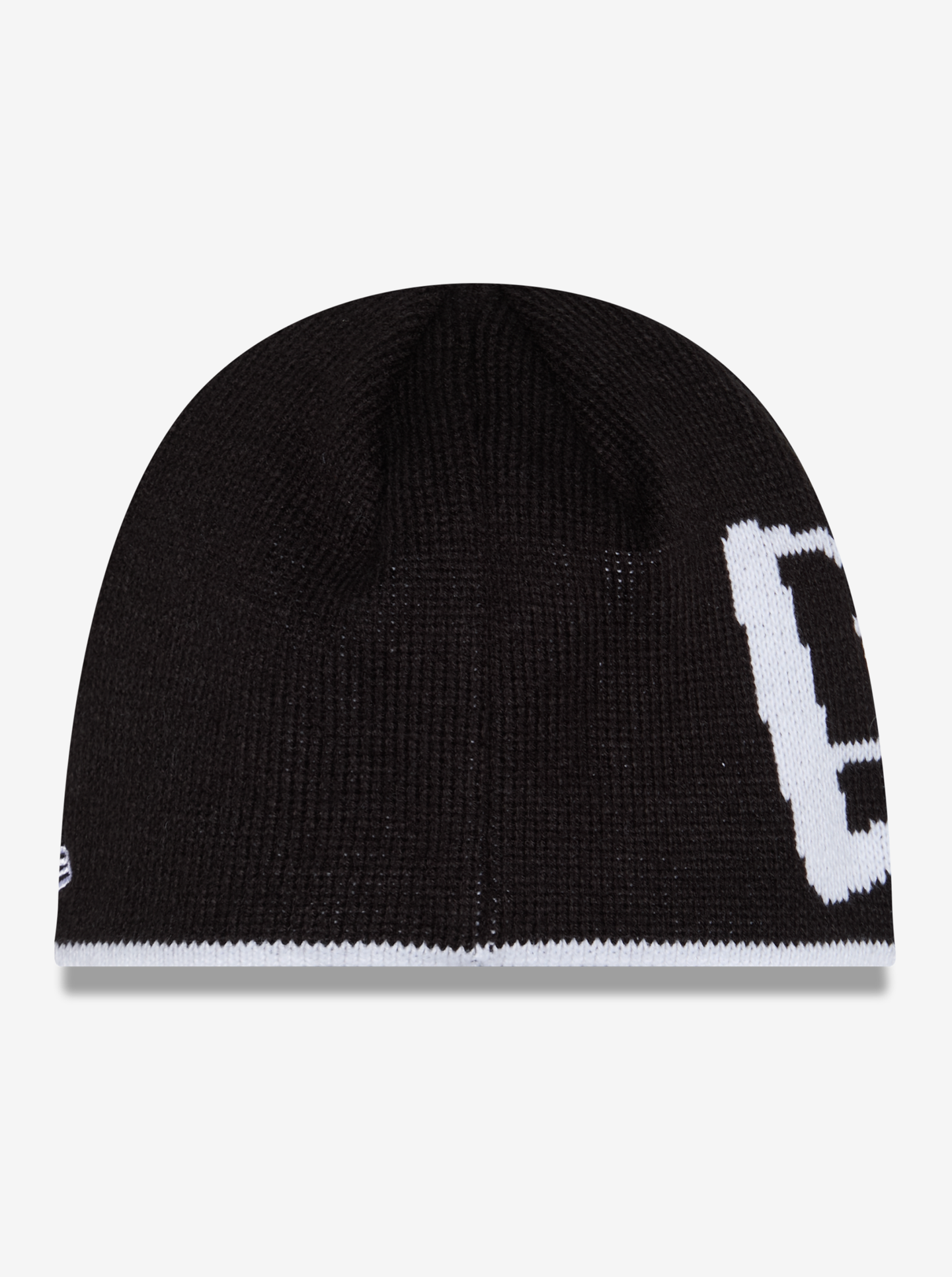 New Era M KNIT SKULLY Q326 BIG FLAG NEWERA BLK - Black