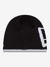 New Era M KNIT SKULLY Q326 BIG FLAG NEWERA BLK - Black