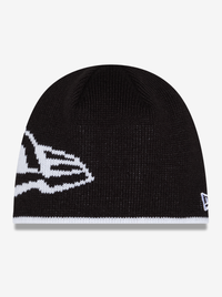 New Era M KNIT SKULLY Q326 BIG FLAG NEWERA BLK - Black