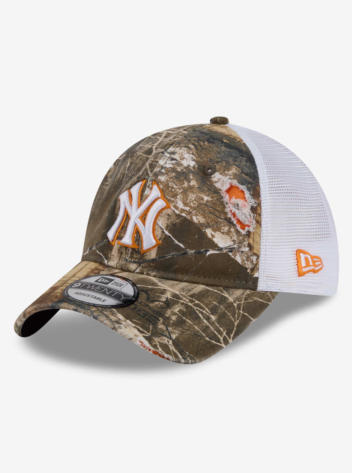920 New York Yankees Distressed Trucker Cap