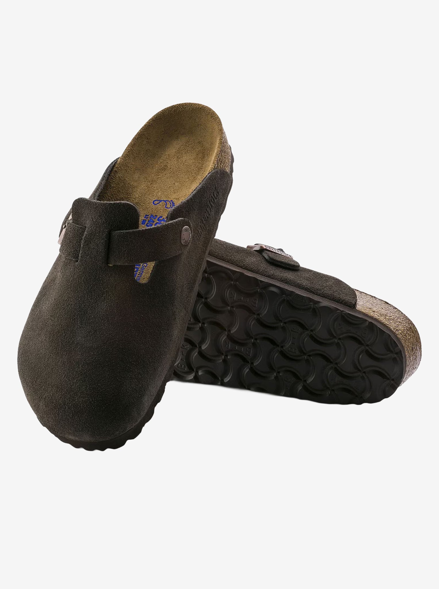 Boston Soft Footbed Suede Leather Unisex