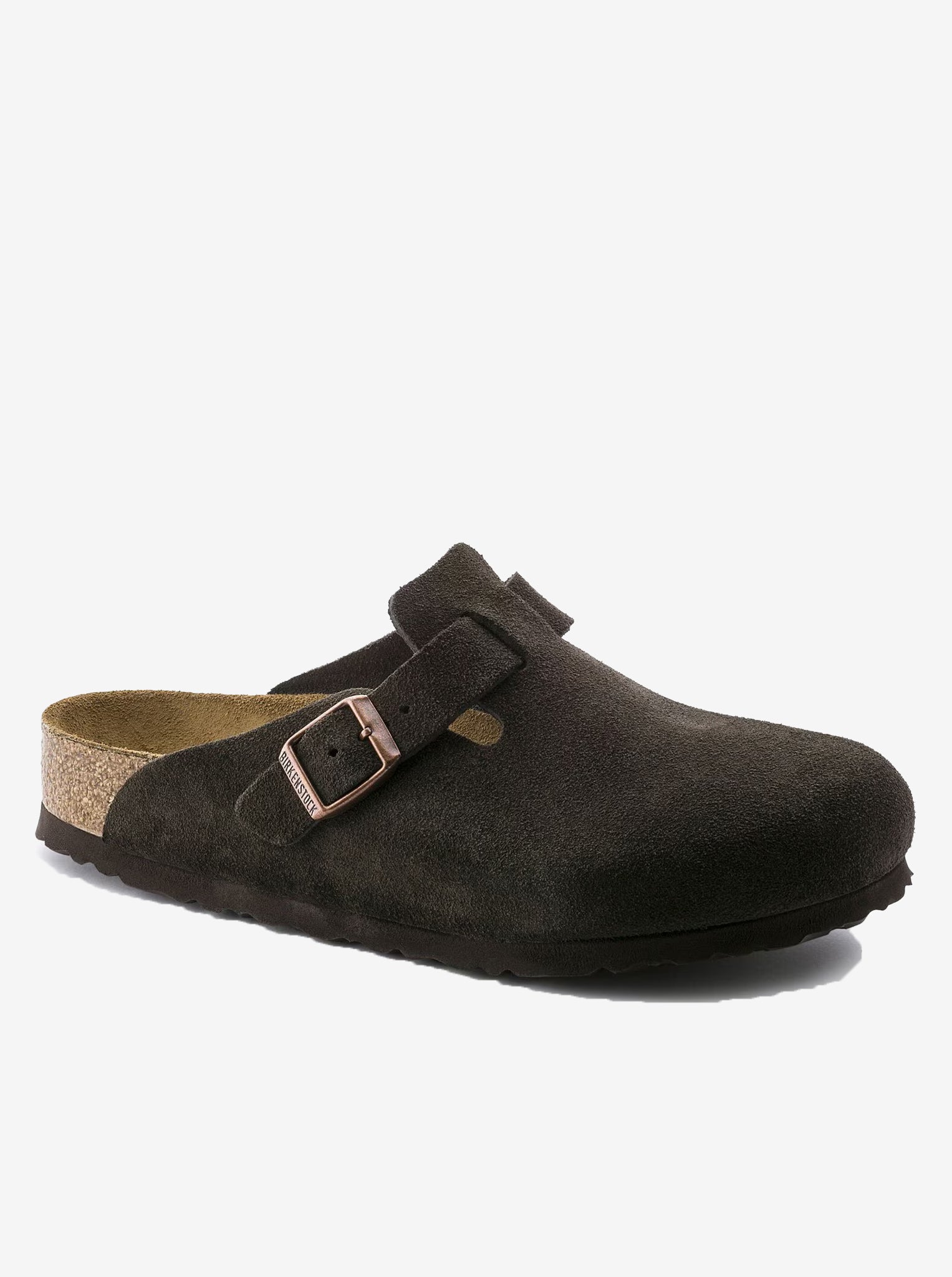 Boston Soft Footbed Suede Leather Unisex