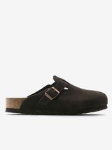 Boston Soft Footbed Suede Leather Unisex (Narrow)