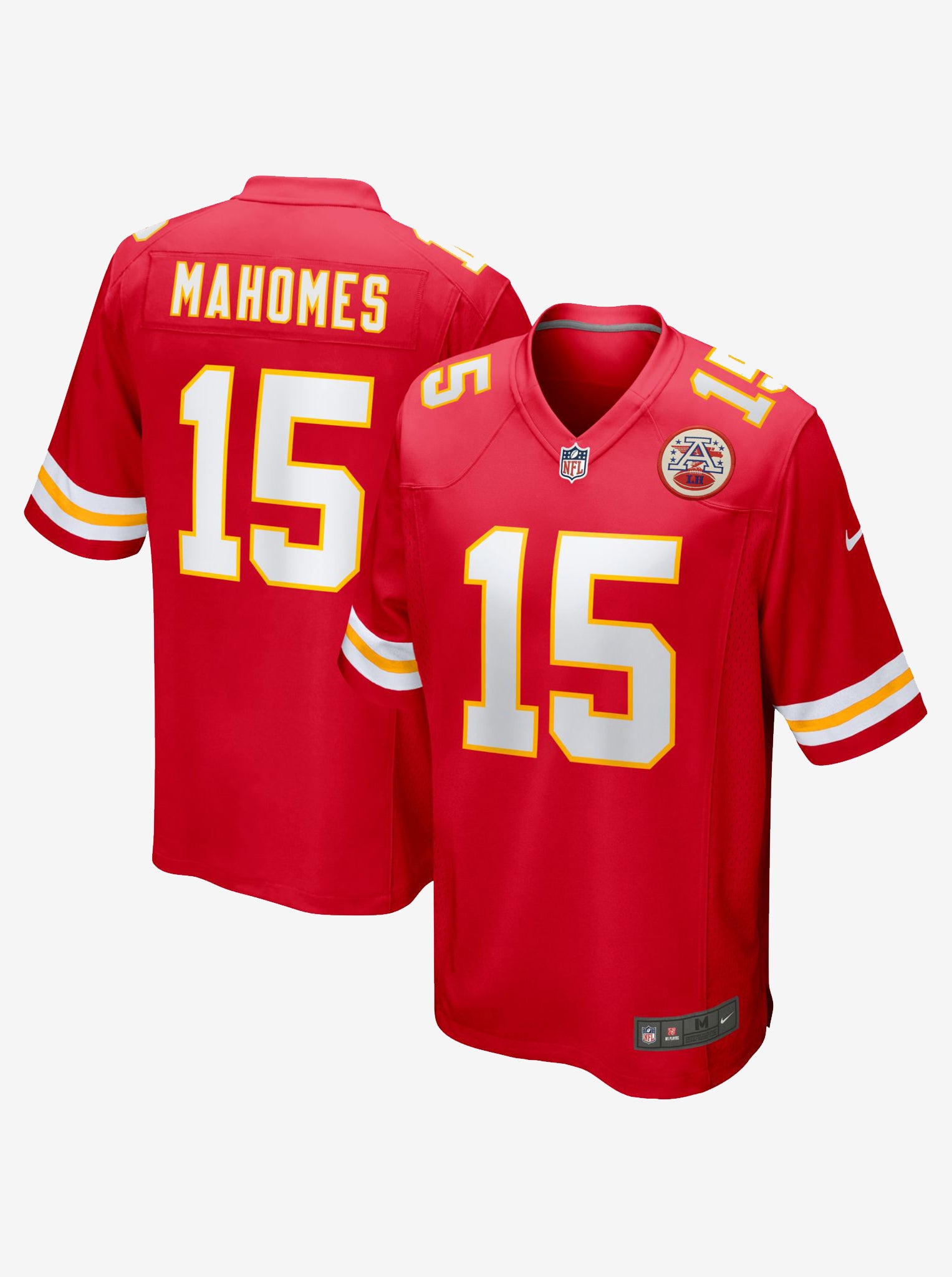 Patrick Mahomes Kansas City Chiefs Home Jersey