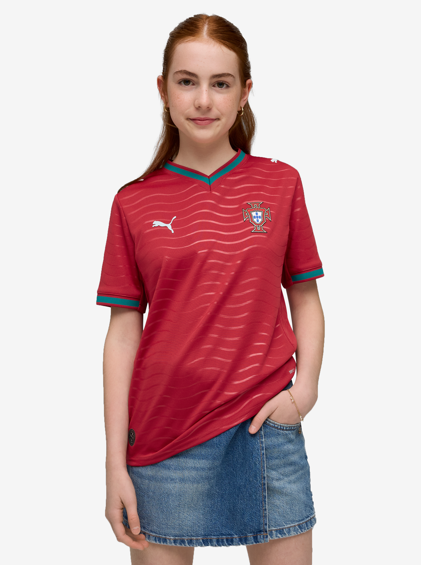 Portugal 2026 Home Jersey Replica Junior