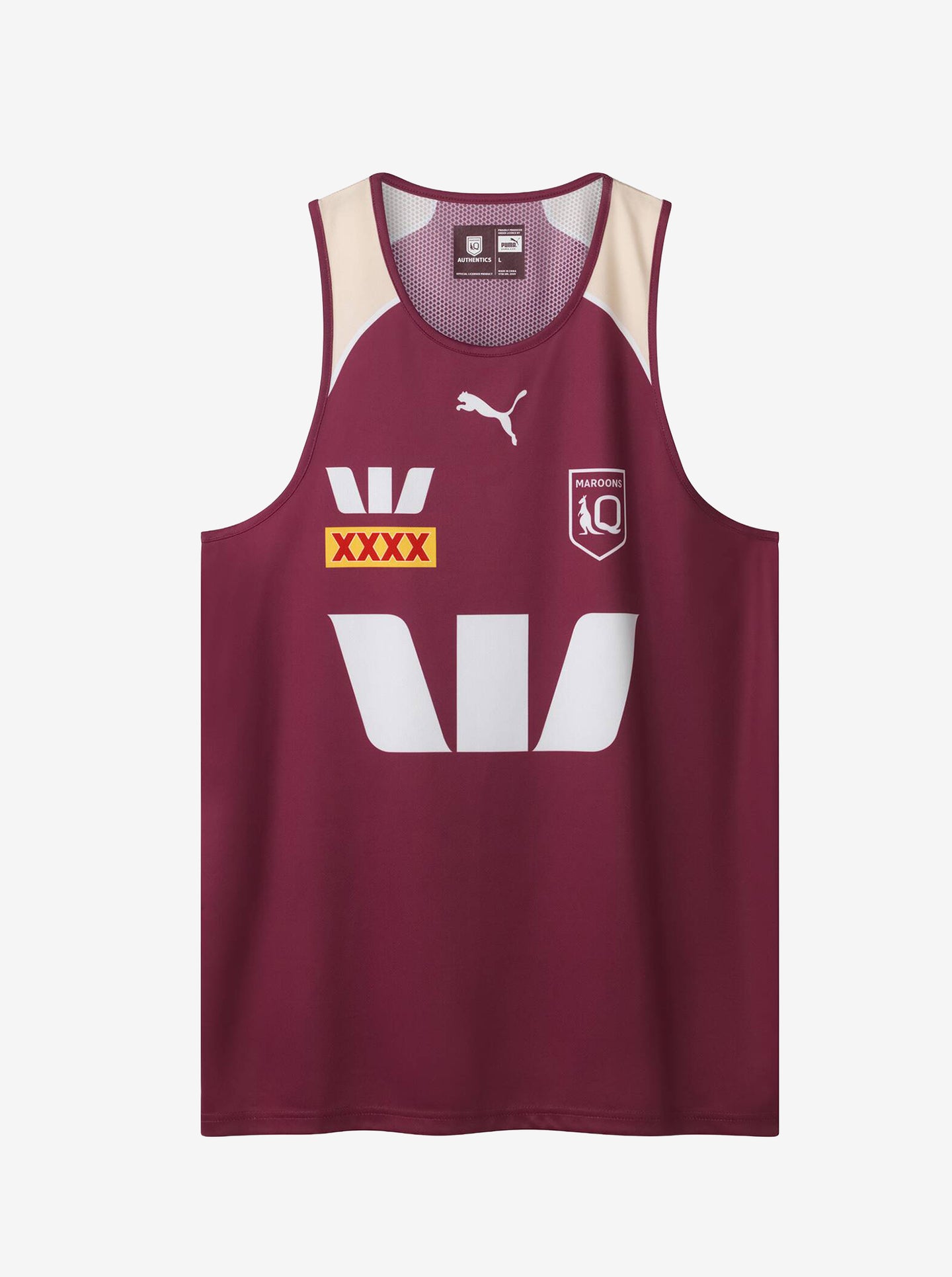 2025 Queensland Maroons Training Singlet