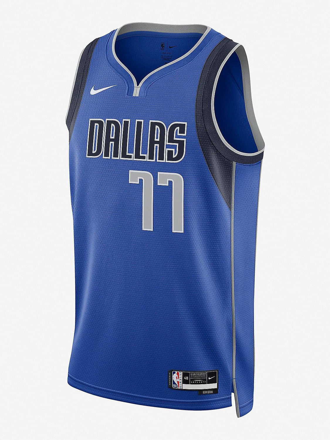 NBA Dallas Mavericks Luka Doncic #77 Icon Edition Swingman Jersey