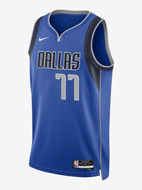 NBA Dallas Mavericks Luka Doncic #77 Icon Edition Swingman Jersey