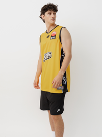 NZNBL Taranaki Airs Home Singlet Mens