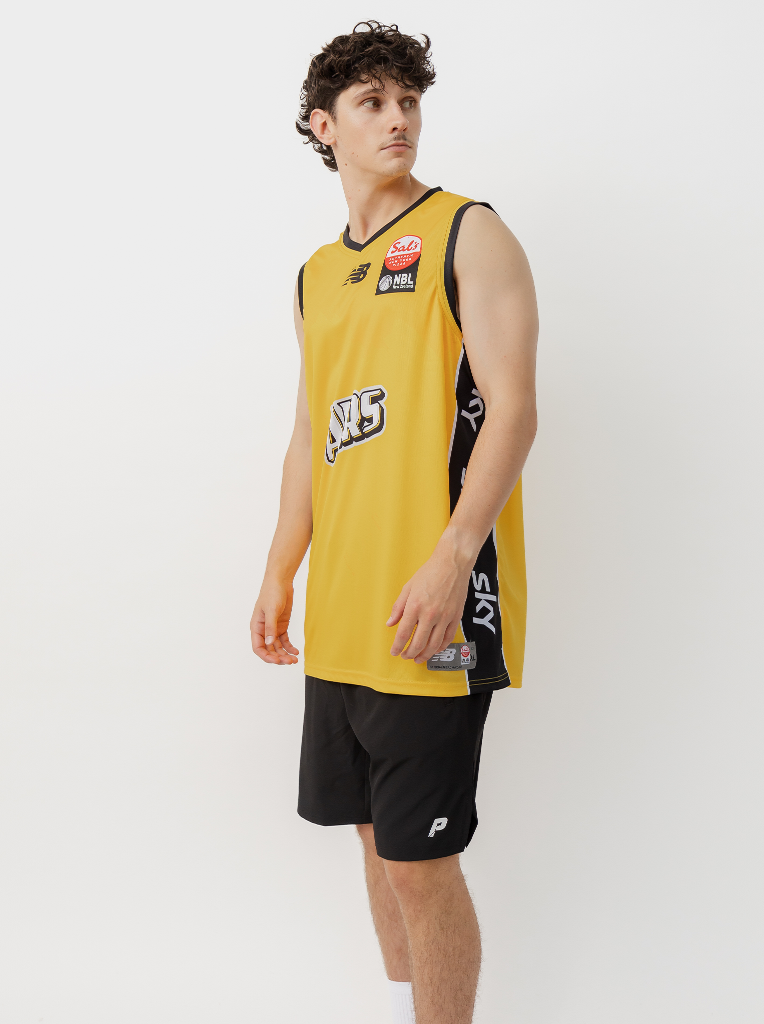 NZNBL Taranaki Airs Home Singlet Mens