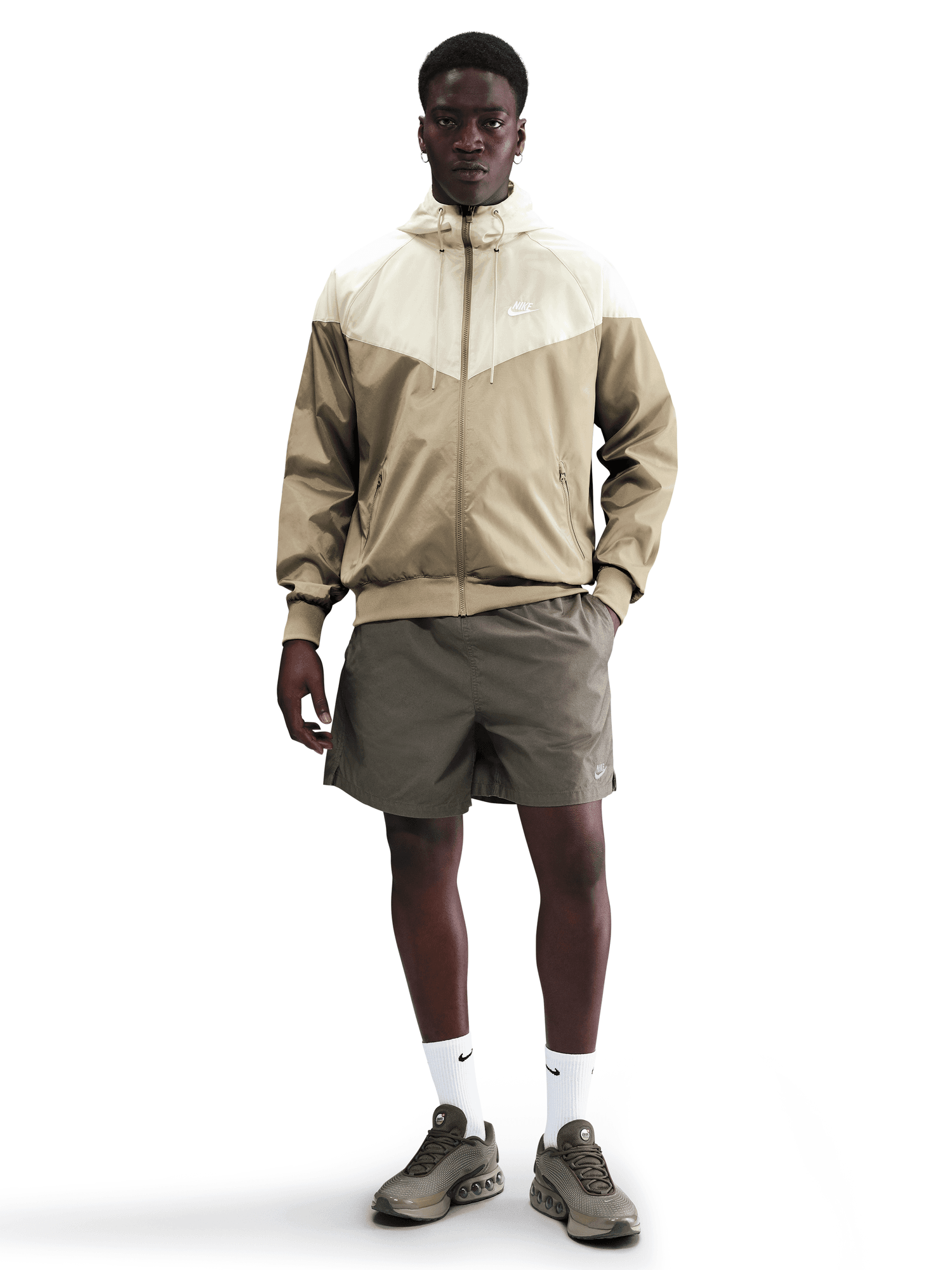 Woven Lined Windrunner Hooded Jacket